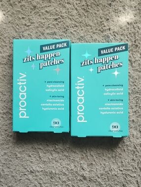 2 Proactiv Zits Happen Patches Teal